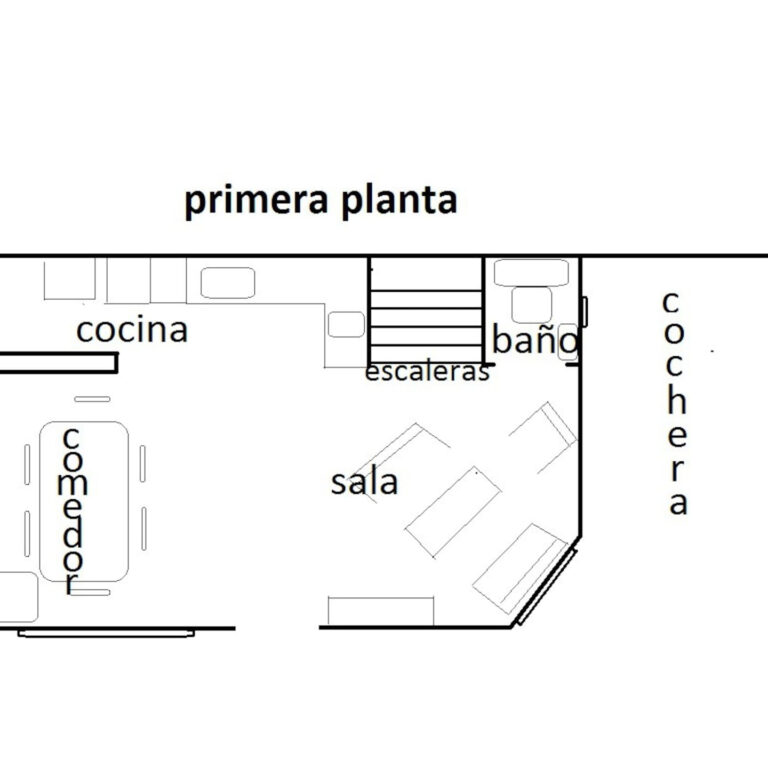 Croquis primer nivel